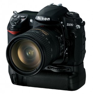 Nikon D200 w/ MB-D200 Battery Grip